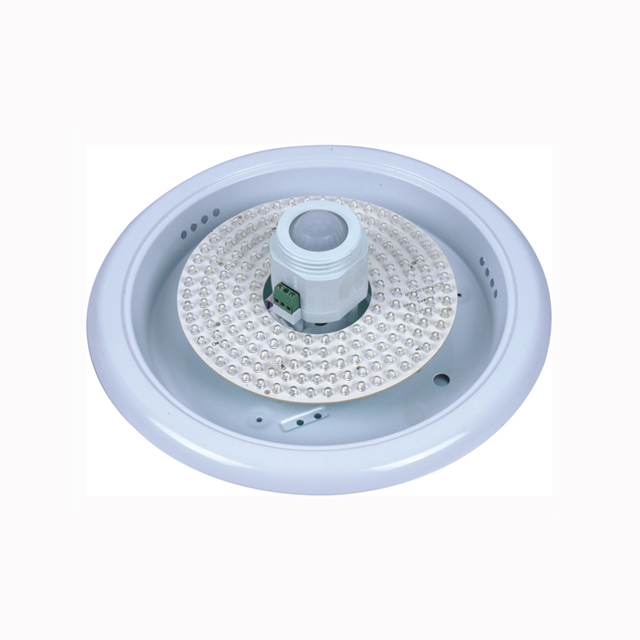 Indoor PIR motion sensor ceiling light glass cover led ceiling light lamp fixtures(PS-SL324L-12W)