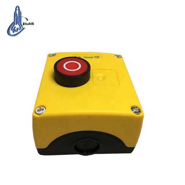 IP54 1 holes industrial new plastic electrical push button box control eletronic with switch XDL35-JB112