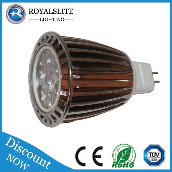 Aluminum Body LED Spots GU10 CRI>80 LED Light GU10