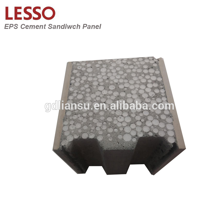 75mm thick anti-earthquakes concrete composite board for interior partition wall