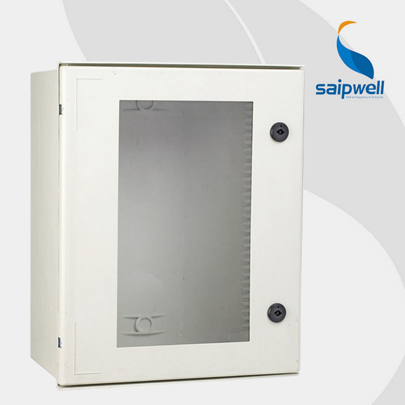 SAIPWELL Y IP66 DS-SMT-86030 800*600*300 SMC Wall Mounted With Clear Window OEM Waterproof Electronic Din Rail Enclosure