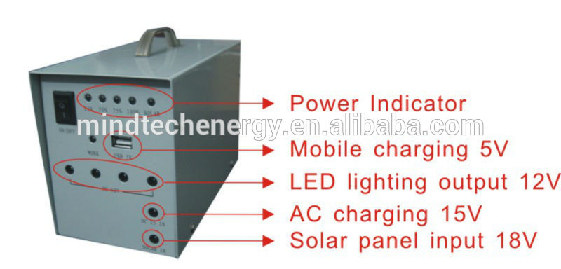 home solar panel kit led floor light solar lighting kit