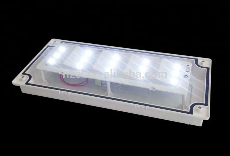 3H Duration Time IP65 Battery Operated LED Emergency Lamp Rechargeable