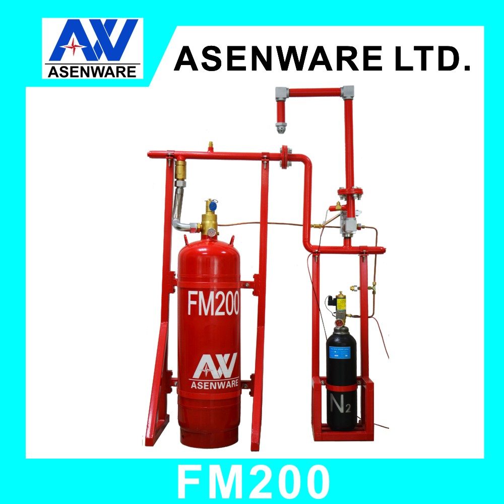 HFC227 fire protection systems FM200 gas