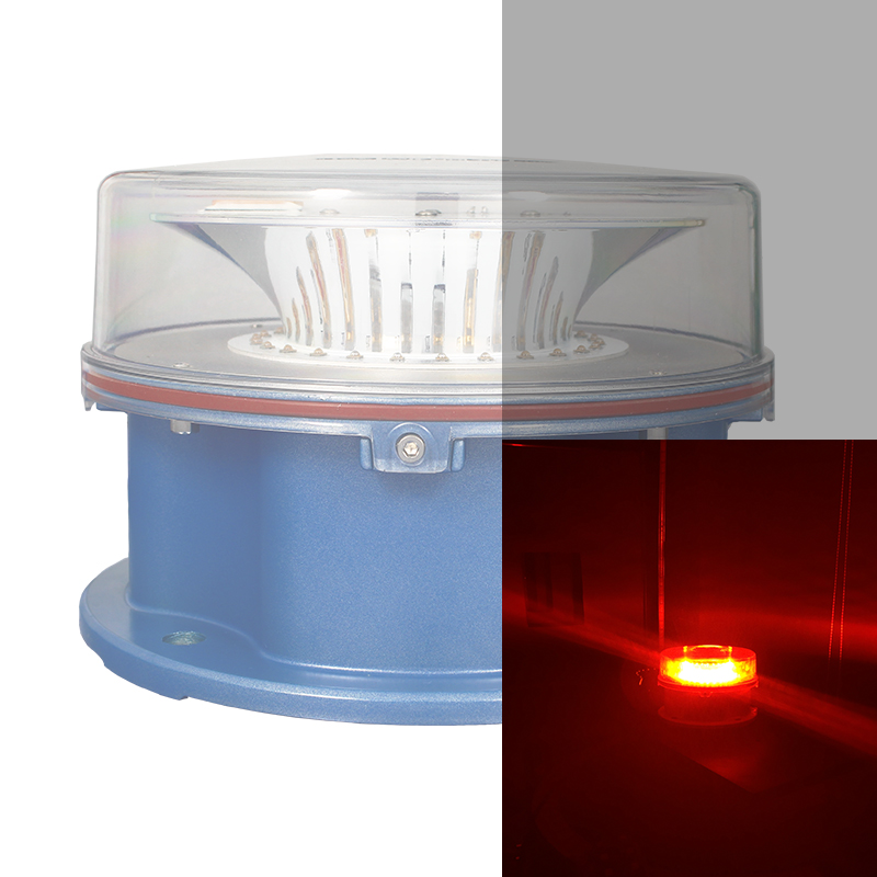 LED Obstruction Light Red Flashing Telecommunication and Transmission Tower Aviation Lights