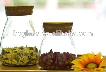 best selling new style big size full clear glass candy jar