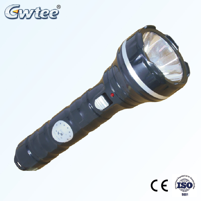 new rechargeable strong light led flashlight, led torch