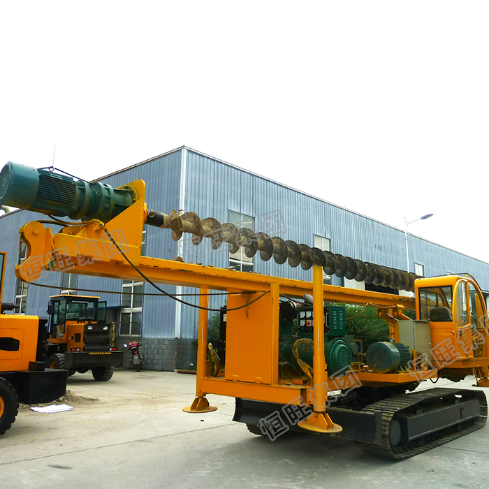HWD8Y Long Spiral pile Driver Multifunction Long Spiral piling machine