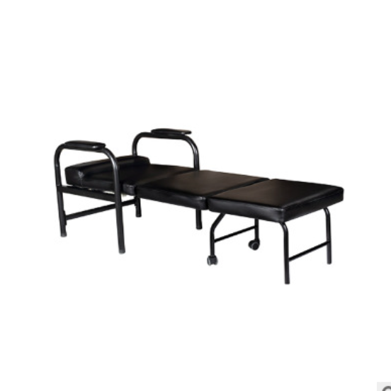 Hospital furniture and medical luxurious folding sleeping accompany chair used for patient room