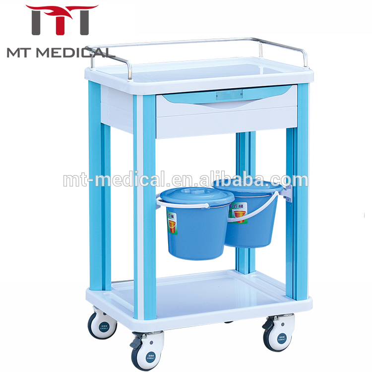 Most popular ABS mobile hospital emergency medical crash trolley cart medicine treatment trolley