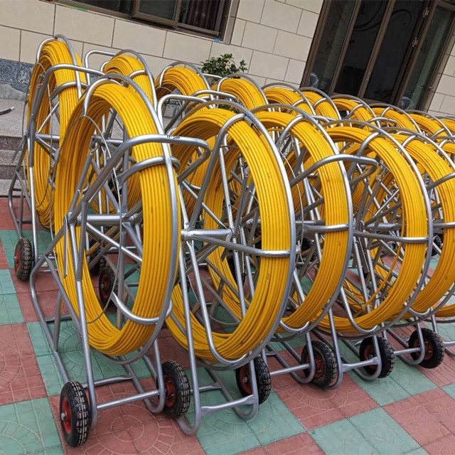 12mm 300m fiberglass traceable Continuous duct rodder