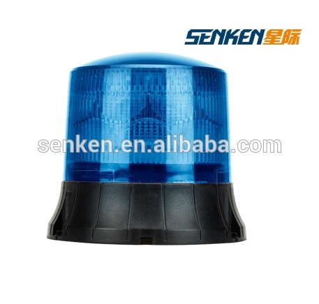 Senken  high quality R65 approved 10V-30V blue two layer LED rotating beacon