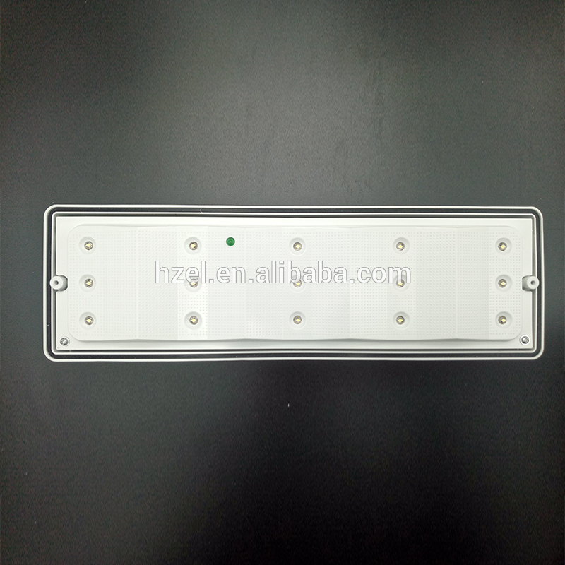 Battery operated fire resistant LED rechargeable emergency light bulkhead,Wall mounted