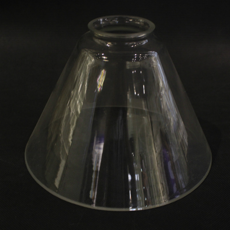 Custom hand Blown high clear glass lamp shade for chandelier