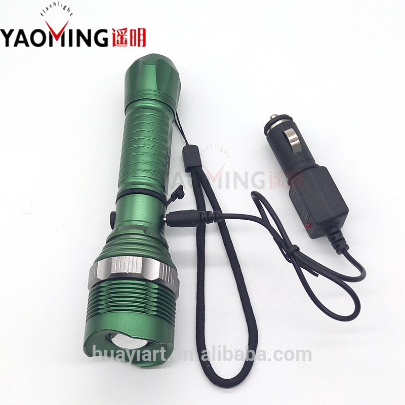 High Power 1000 Lumen Rechargeable Tactical Zoom Pocket Led flashlights Super Bright Torch Lights Lighting XML- T6 Waterproof