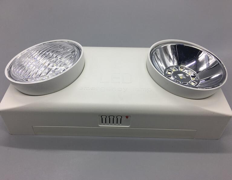 twin spot head 220v 50hz emergency light 2*5W