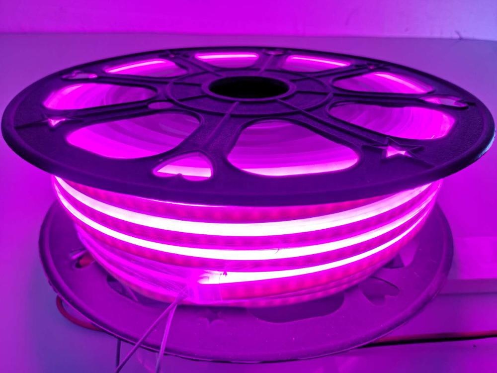 DC24V Waterproof Round Head Silicone RGB LED Neon Flex Light