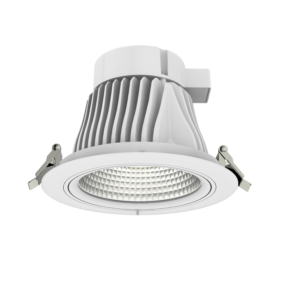 358 degree rotatable COB downlights, size of 6 inch,97LM/W