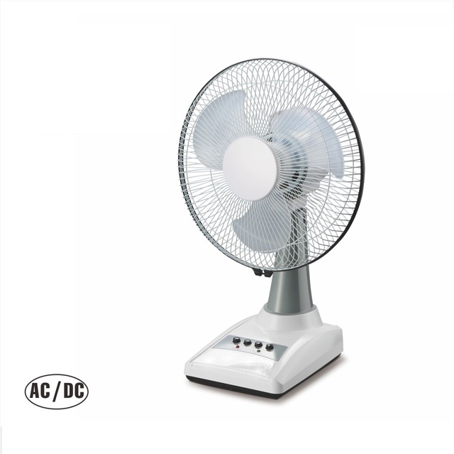 long working time 14 inch plastic emergency rechargeable fan