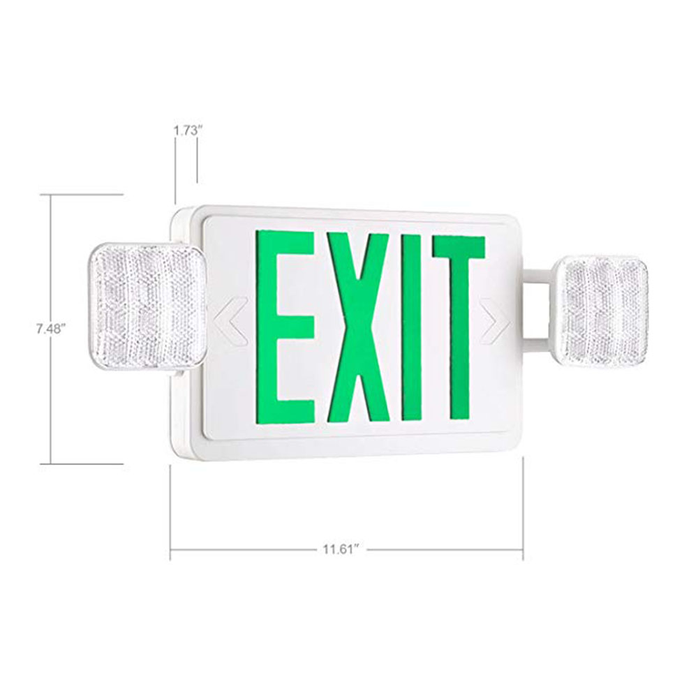 New design battery led portable emergency exit light for store market wholesales