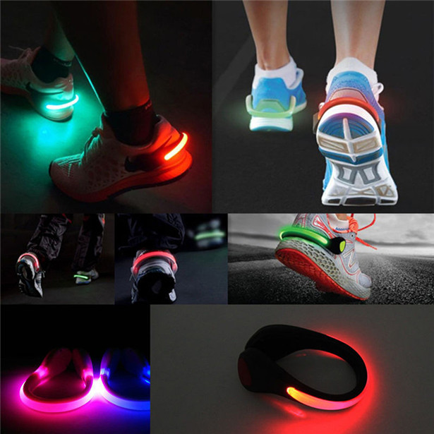LED Shoes Clip Warning Light Safety Light For Running