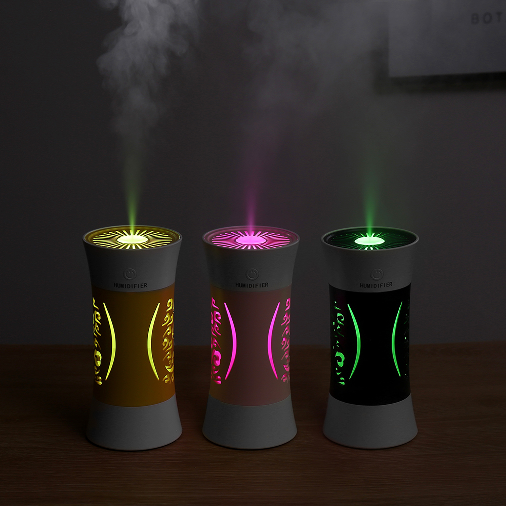 2019 LED aroma essential oil cool mist air HUMIDIFIER