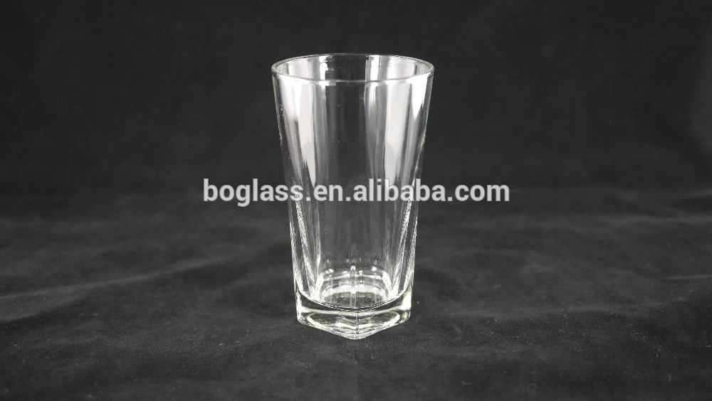 BO-Glass Tall Drinking Tumblers Glasses, glass cup