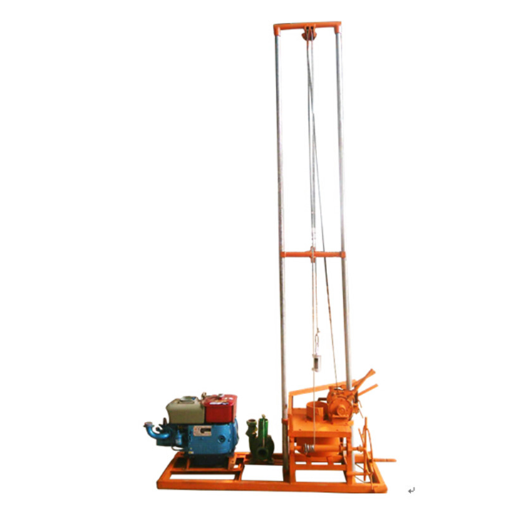 China supply small diesel water well drilling rig for sale