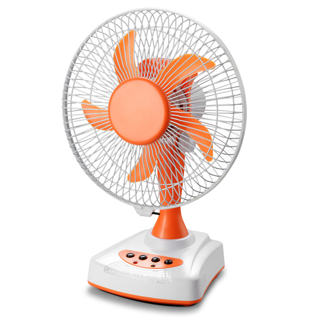 8 rechargeable lontor fan with LED light