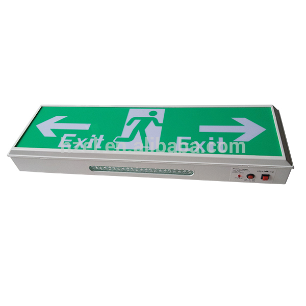 Custom Exit Signs DIP Emergency Lights China LED Exit Sign Lighting (SL010AM)