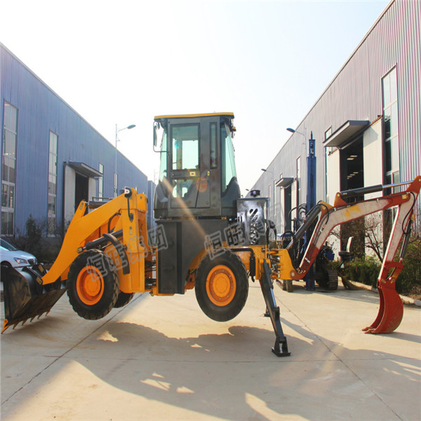 Chinese backhoe loader for small garden tractor loader backhoe price