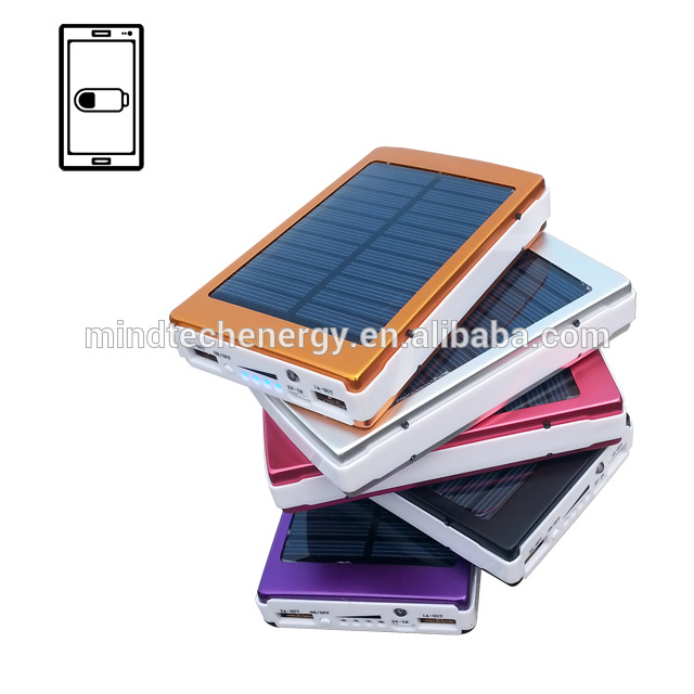 Mini multifunctional 18650 solar battery charger