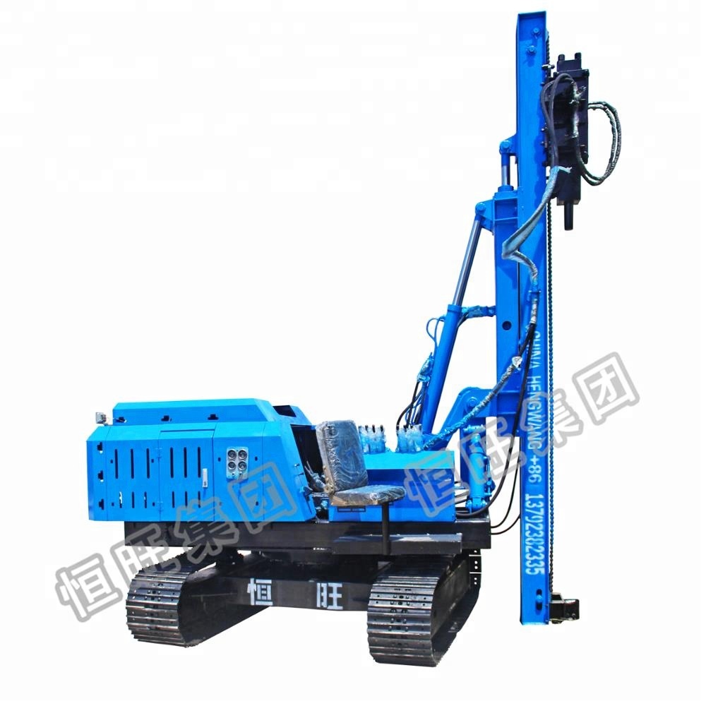 Hydraulic static pile driver hydraulic machine