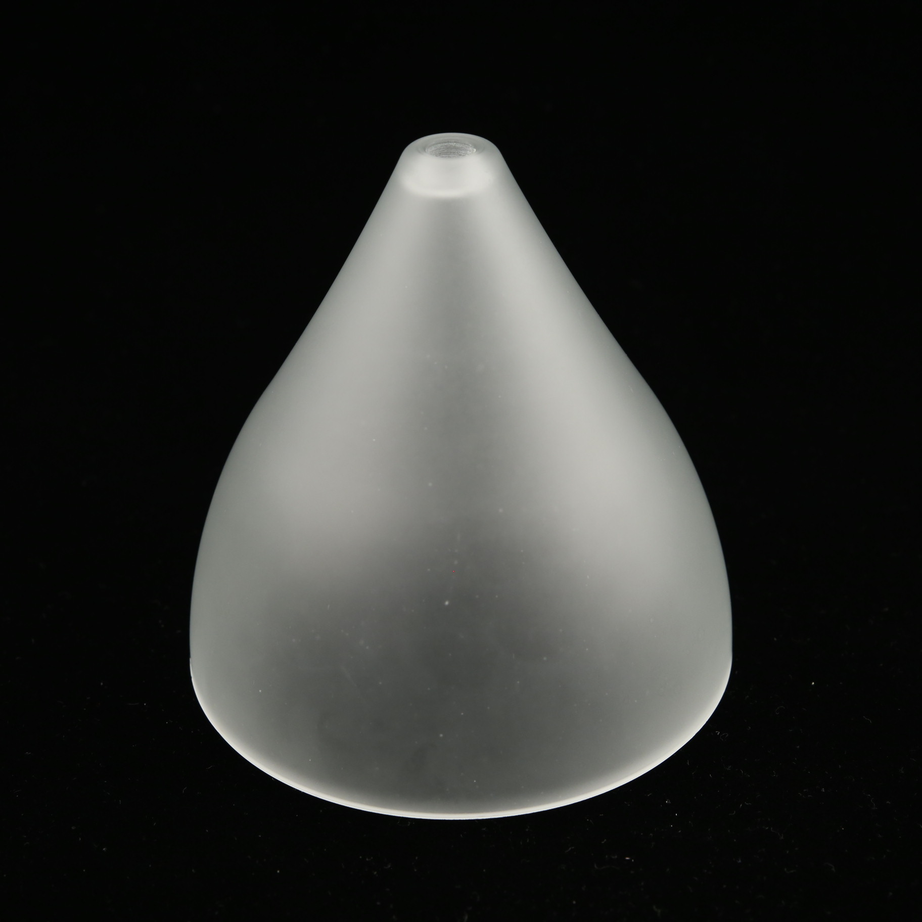 China Suppliers Frosted Pressed Clear Glass Humidifier Cover/Essential Oil Glass Diffuser