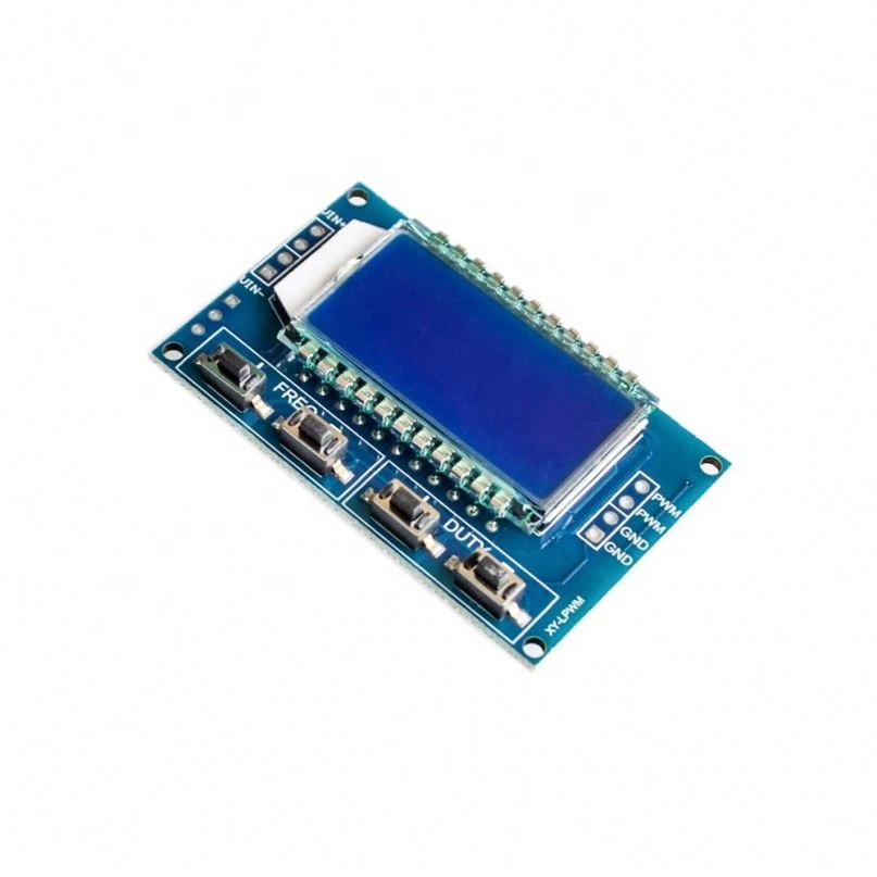 Signal Generator PWM Pulse Frequency Duty Cycle Adjustable Module LCD Display 1Hz-150Khz 3.3V-30V PWM Board Module