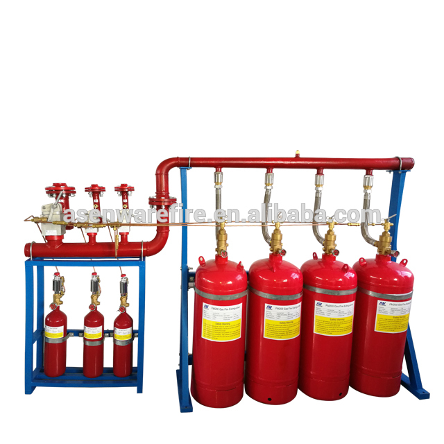 Hot fire fighting equipment fire extinguisher fm200 system with wooden package