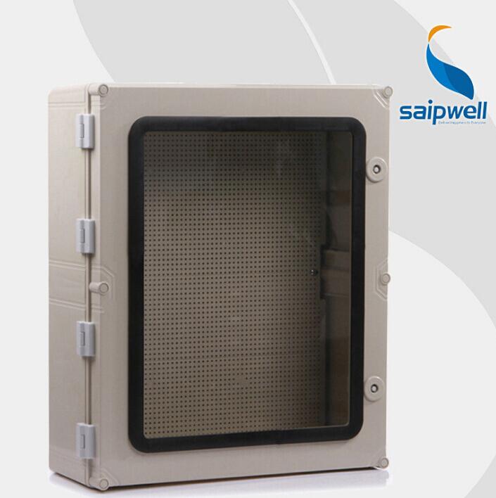 SAIPWELL 300*400*200mm IP66 Large Clear Electrical Enclosure PVC Waterproof Box