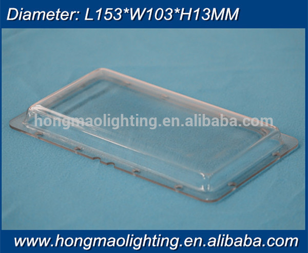 96% light transmittance 150w led light diffuser lens streetlight lens cover