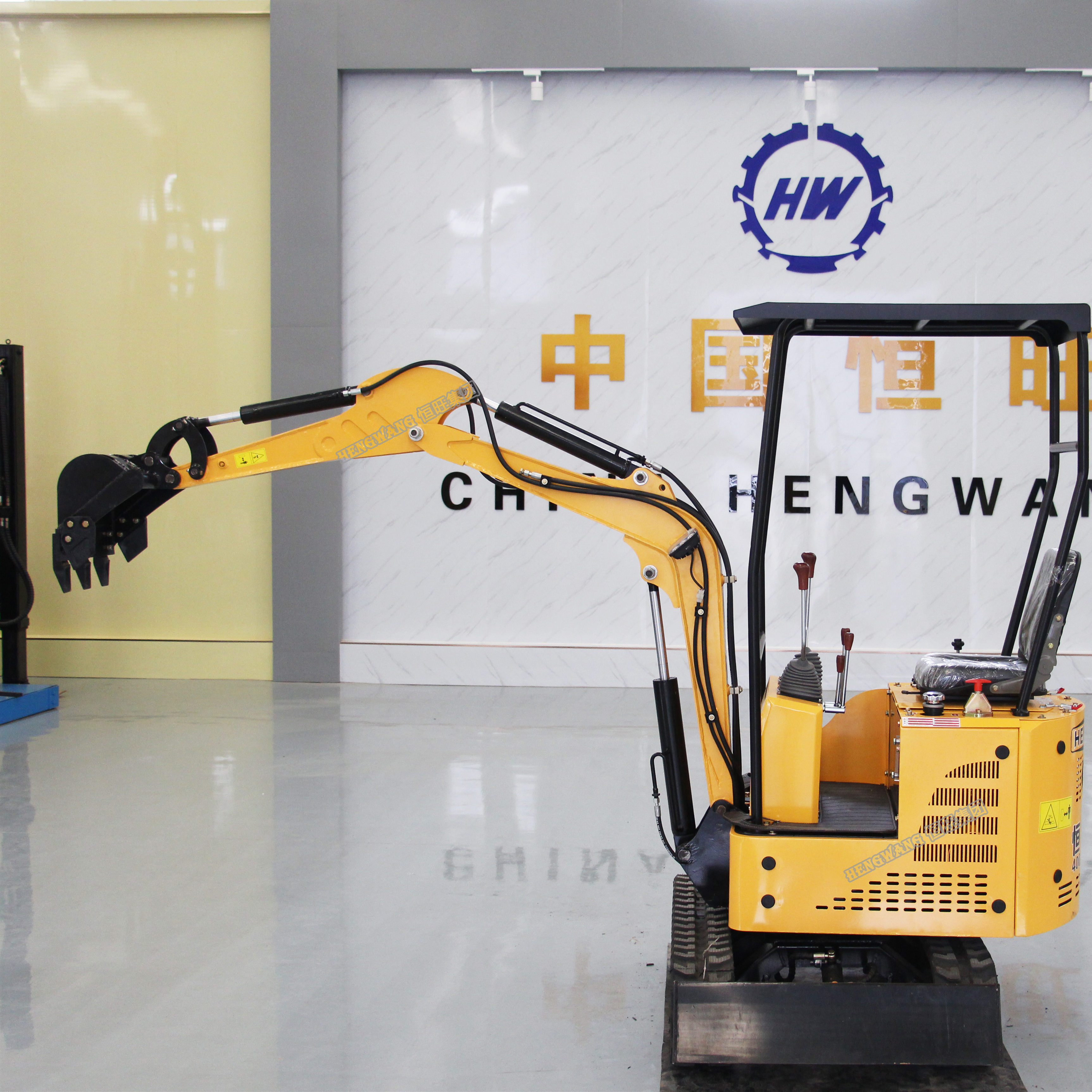 Shandong Jining 1000kg Hydraulic Crawler Mini Excavator Prices