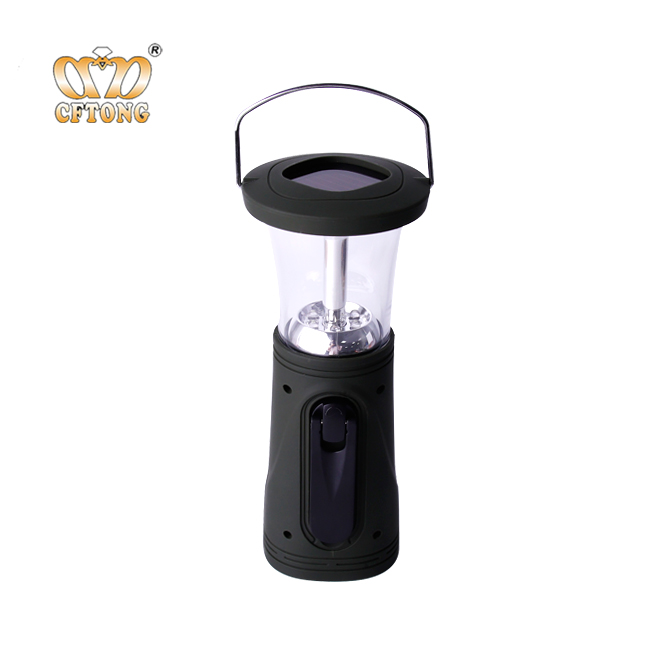 2.5W Outdoor Dynamo Rechargeable Solar Camping Lamp