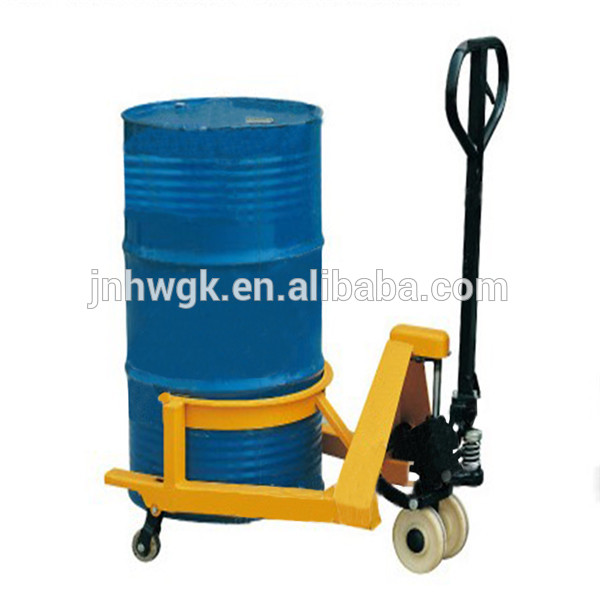 Oil Drum Manual Lifter/oil Drum Carrier Hydraulic Hand Operated Pallet Truck