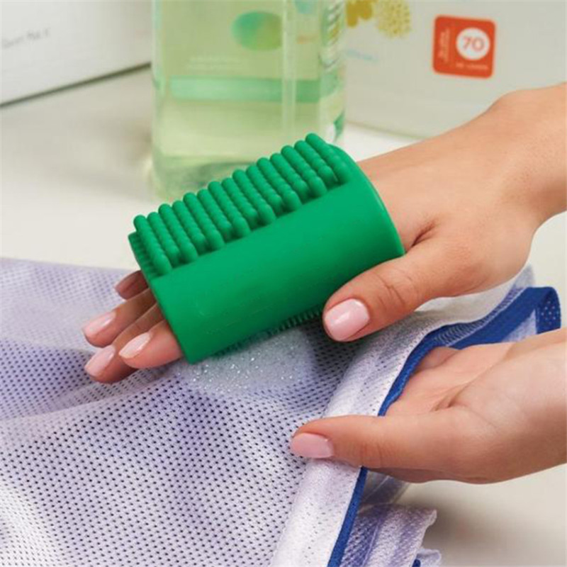 Newest Silicone Cleaning Brushes Sponge Portable Washing Tool For Laundry Make Up Kitchen Pets