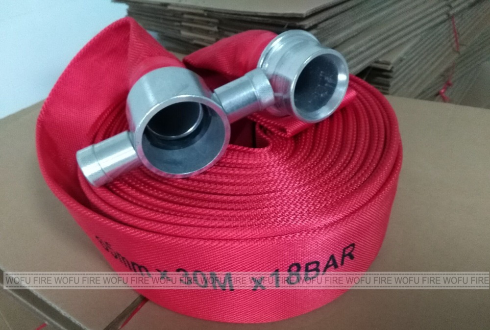 13bar 65MM 2.5 red PVC fire hose price