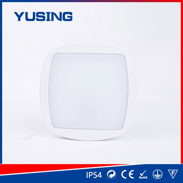 Thin Waterproof Outdoor Wall Light LED, IP54 Bulkhead Lighting Fixture, 20W Bulkhead LED Light