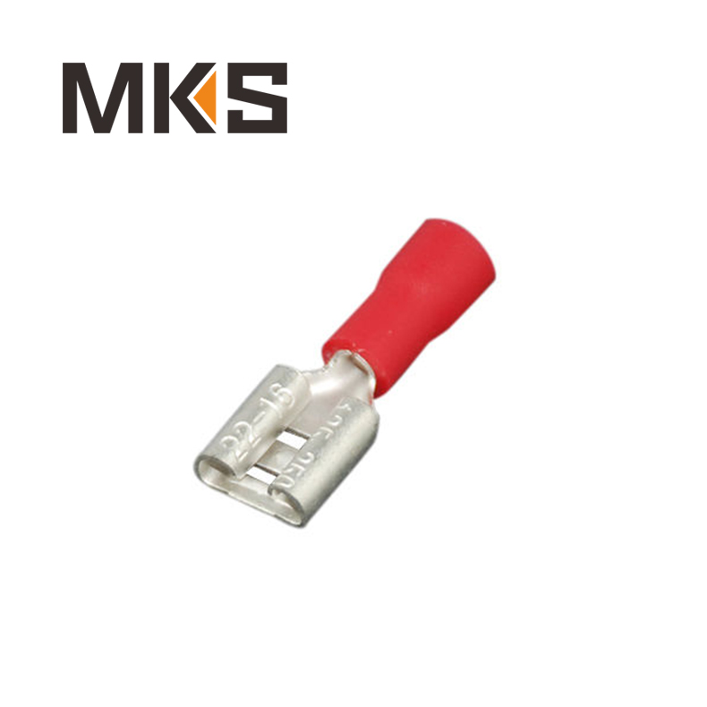 Switchtes FDD Insulated Female Electrical Connectors , electrical spade terminals