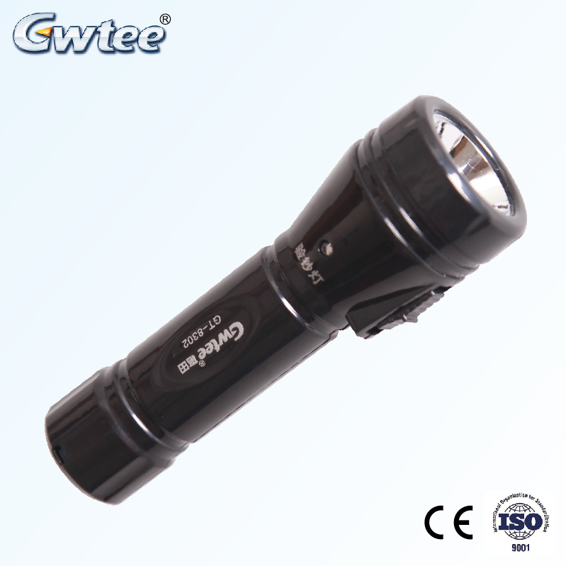 High capacity rechargeable led torch flashlight