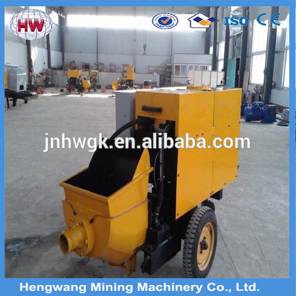 High efficiency and good after sale service 6m3 -40m3 stationary concrete pump for sale india