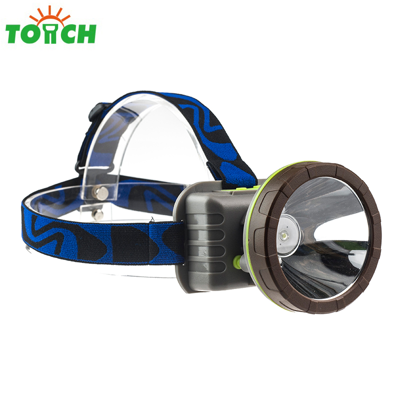 Bright LED Headlight Rechargeable Headlamp Flashlight Lamp Up-and-down Rotating Head for Reading