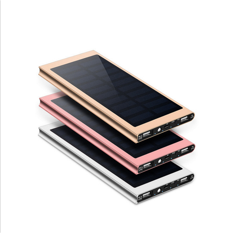 Custom Solar Power Bank for iphone6 plus and all mobile phones