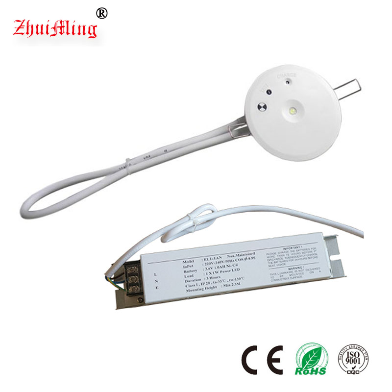 For Industrial Hotel 3 hours Rechargeable Lamp Emergency Downlight Led